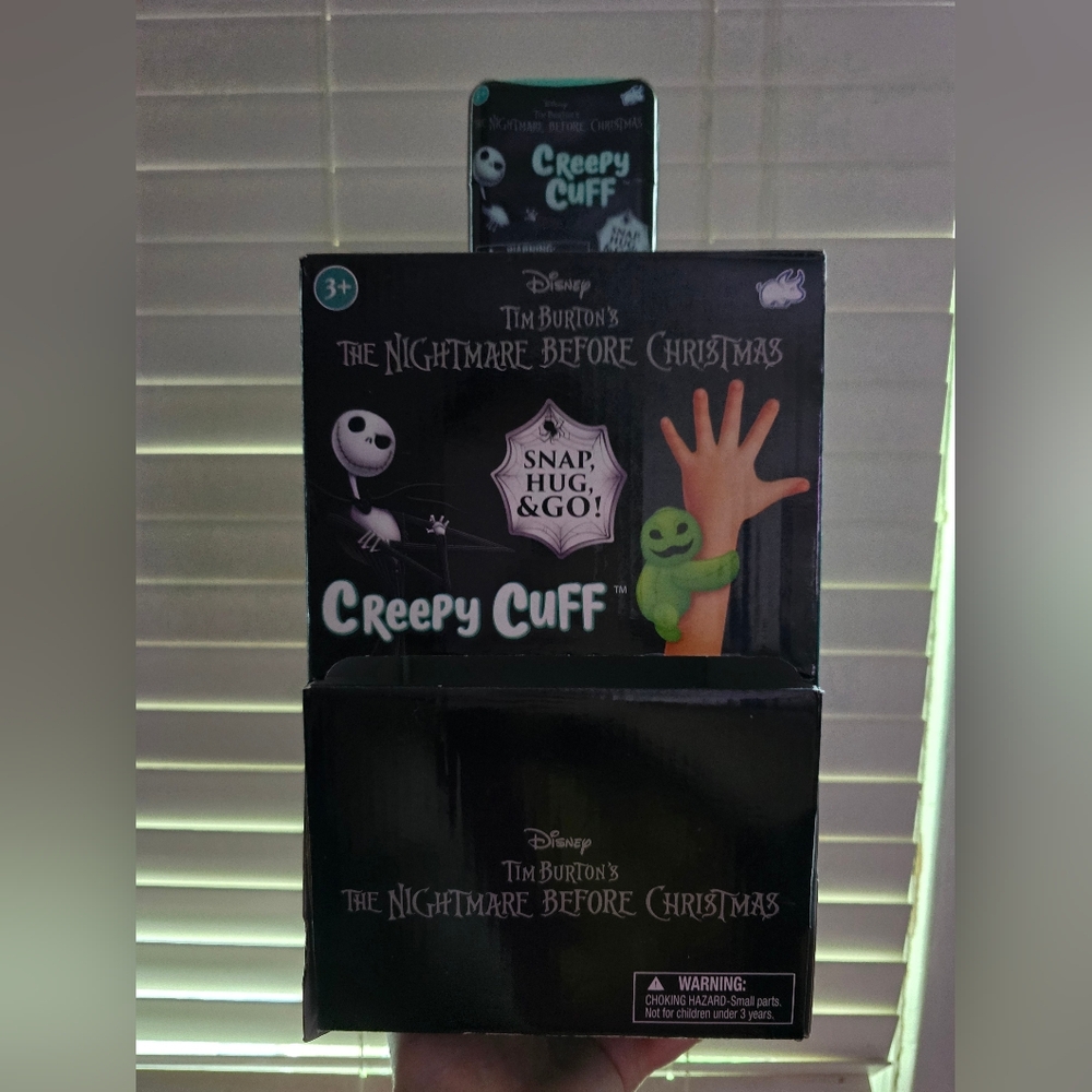 Sealed Nightmare Before Christmas Creepy Cuff Blind Box | Disney Collectible